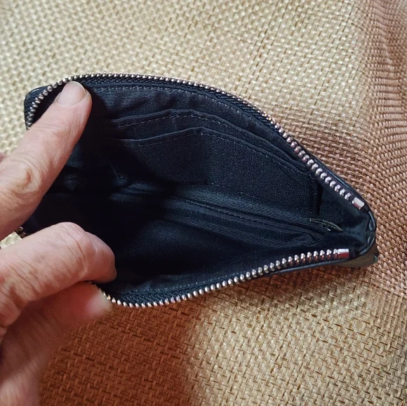 Coach Black Sierra Bird Limited Edition Coated Canvas Wristlet - Picture 5 of 10